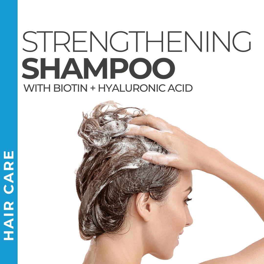 Strengthening Shampoo with Biotin + HA